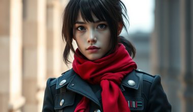 Style Evolution: The Fashion Journey of Mikasa Ackerman from Attack on Titan - Alihoub