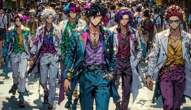 Chic Adventures: Styling Your Wardrobe with the Casual Flair of ‘JoJo’s Bizarre Adventure’ Stand Users - Alihoub