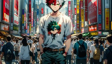 Tokyo Street Chic Unpacking the Trendy Styles of My Hero Academia's Shoto Todoroki - Alihoub