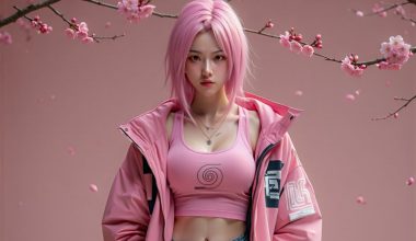 Angelic Style Embracing Casual Chic with Sakura from Naruto - Alihoub