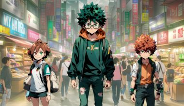 Unleashing Anime Fashion Embrace the Effortless Style of Characters from My Hero Academia - Alihoub