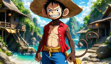 One Piece's Luffy Mastering Effortless Style with His Iconic Casual Look - Alihoub